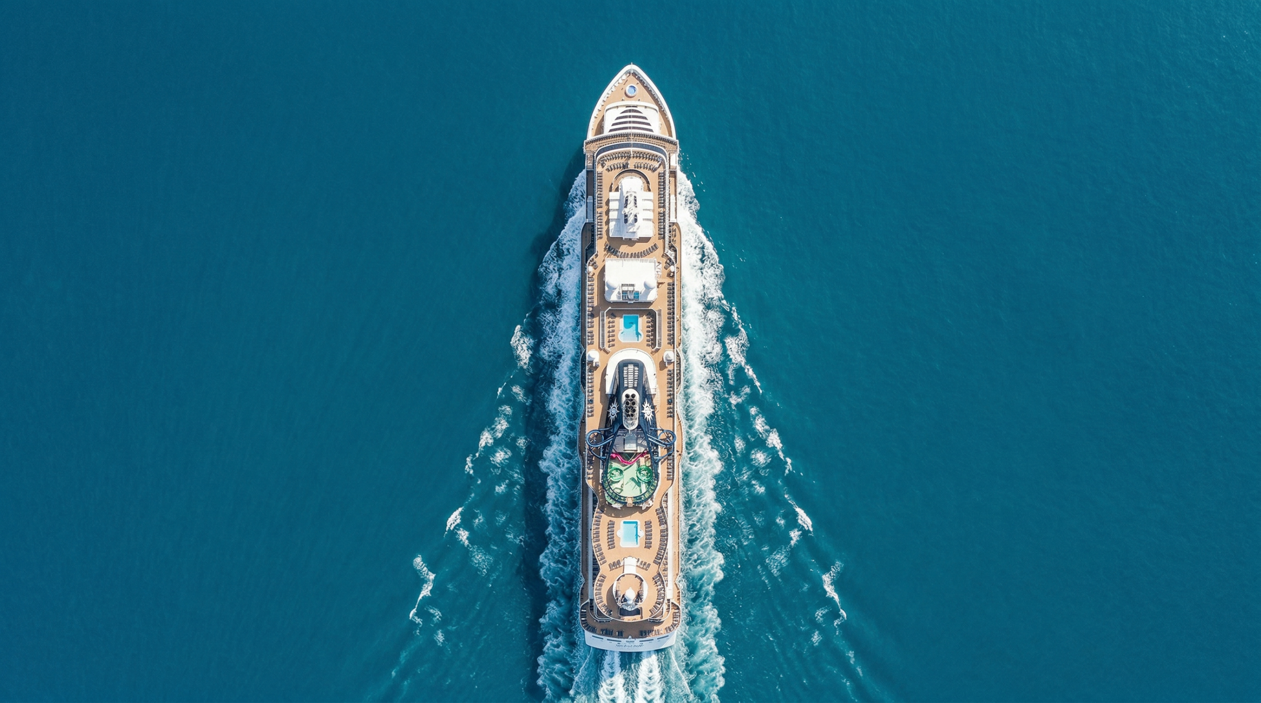 Crucero vista cenital